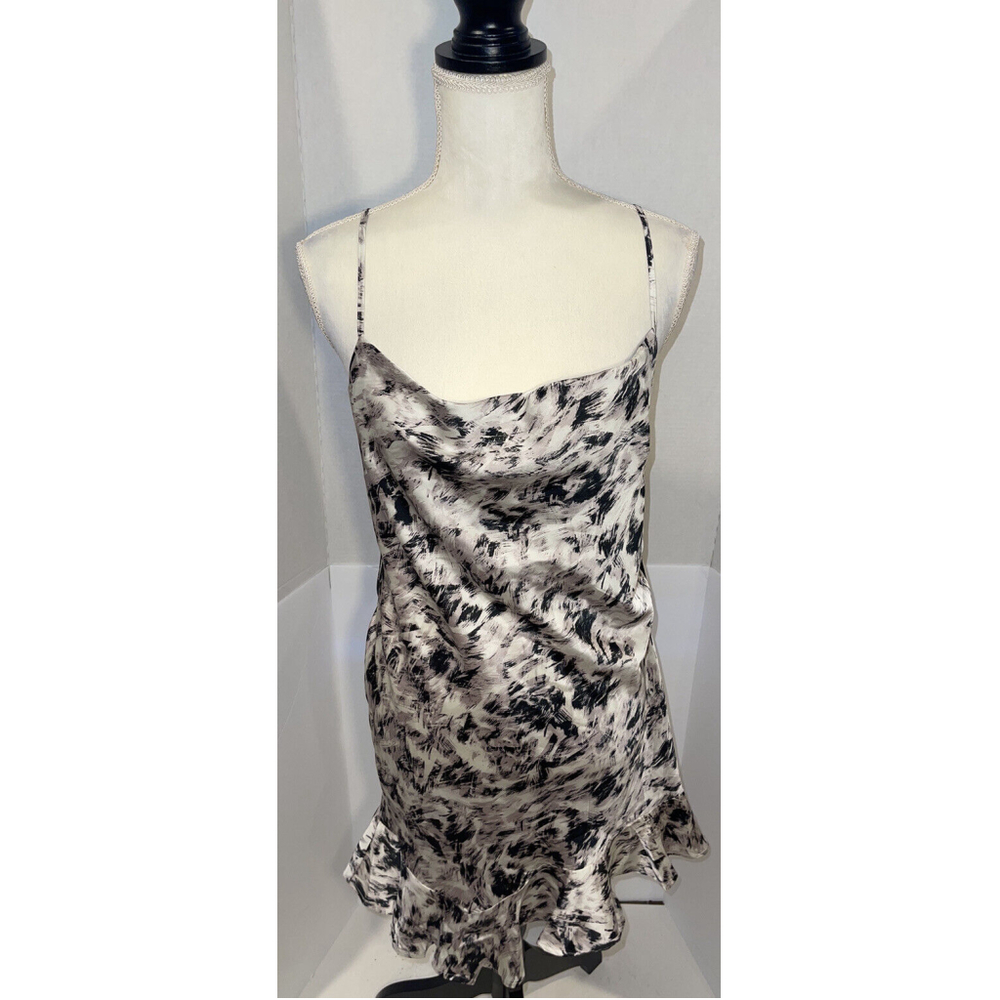 Women’s Express Slip Dress With Adj Straps - Multi Color - Size S
